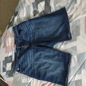 Size 10 hi rise denim shorts